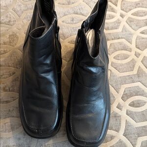 Sleek Black Ankle Boots for Women